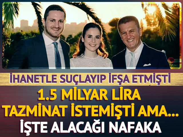 Revna &Ccedil;akır ve &Ouml;mer Sarıg&uuml;l ayrıldı! 1.5 milyar lira tazminat istedi ama...