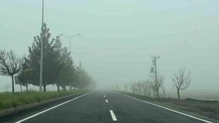 Diyarbakır güne sisle uyandı