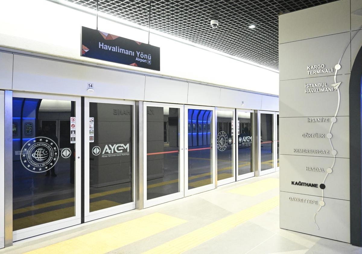  İstanbul trafiğine nefes aldırıyor  Bakan Uraloğlu duyurdu: İstanbul Havalimanı metrosunda yeni rekor 2