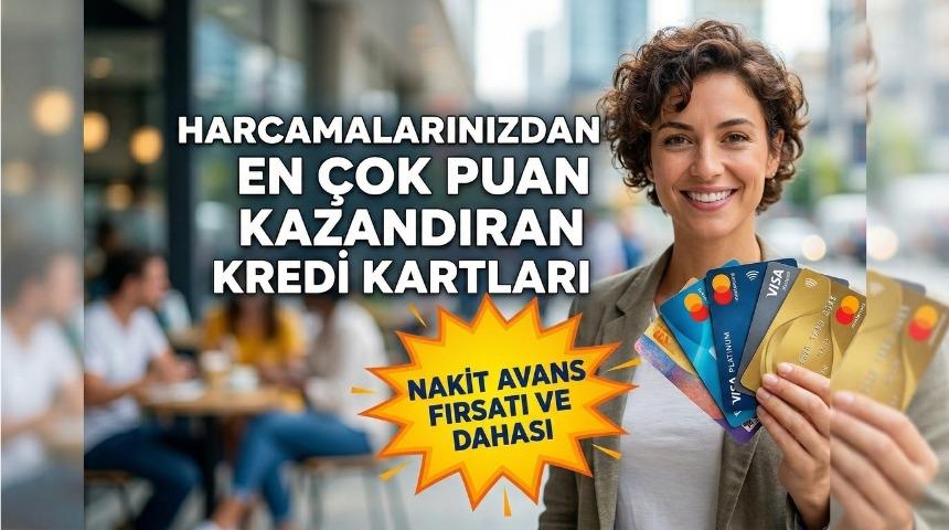 En &ccedil;ok puan veren kredi kartları
