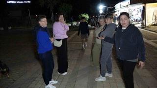 Turizm merkezinde karanlık yol sitemi