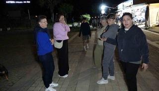 Turizm merkezinde karanlık yol sitemi