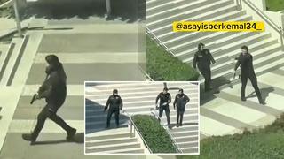 Beşiktaş'taki saldırı sırasında polisleri kaydedip alay etmişlerdi... Soruşturma başlatıldı!