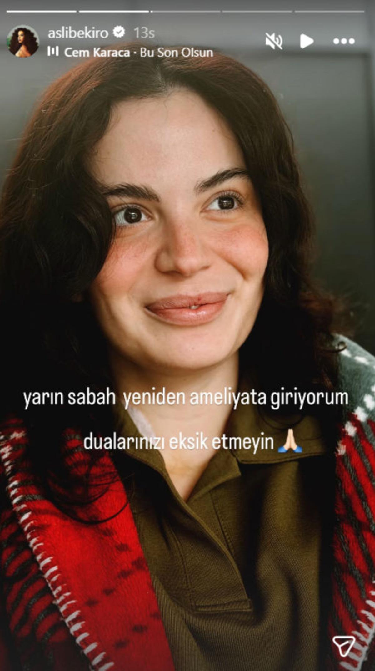 Doktor hatası hayatını kabusa çevirdi! Aslı Bekiroğlu 7. kez ameliyat olacak! Dua istedi 3