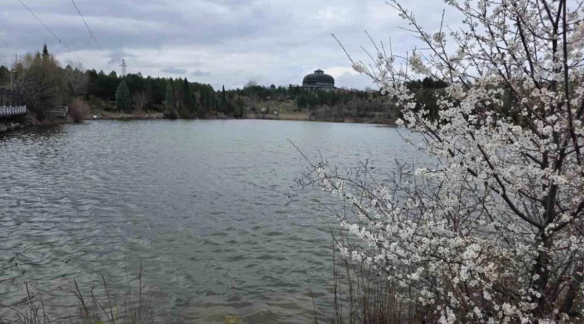 K&uuml;tahya&rsquo;da saklı cennet! İlkbaharla ortaya &ccedil;ıktı, kartpostalları aratmıyor 1