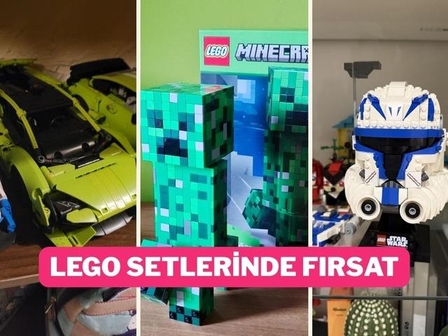 Her yaşa hitap eden indirimli LEGO setleri burada!