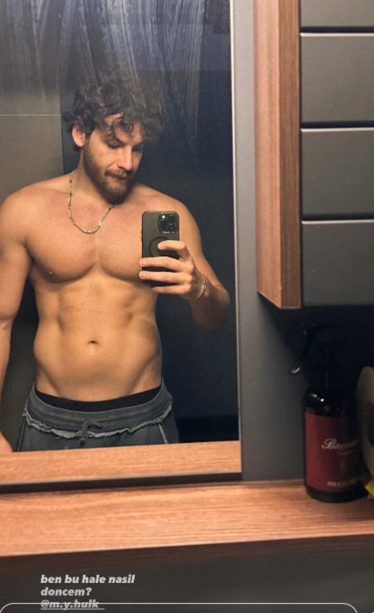 Mustafa Mert Ko&ccedil; 109 kilodan 92 kiloya d&uuml;şt&uuml;! Kilolu halini g&ouml;renler şaştı kaldı 2