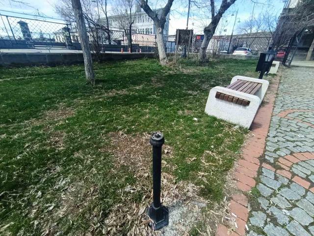 Kars’ta Valilik Parkı’nın ışıklandırma lambaları kırıldı 2