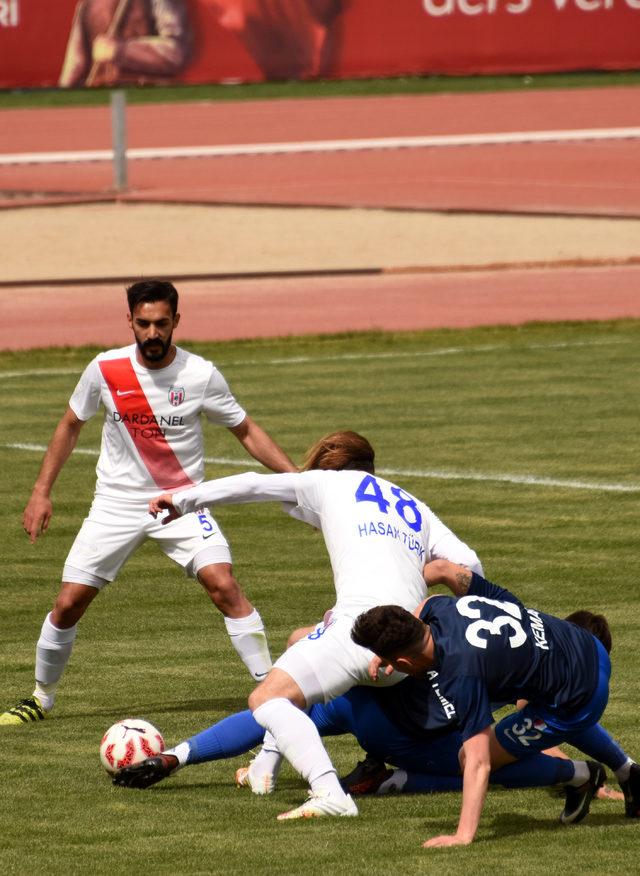 Çanakkale Dardanel - Düzcespor: 3-3