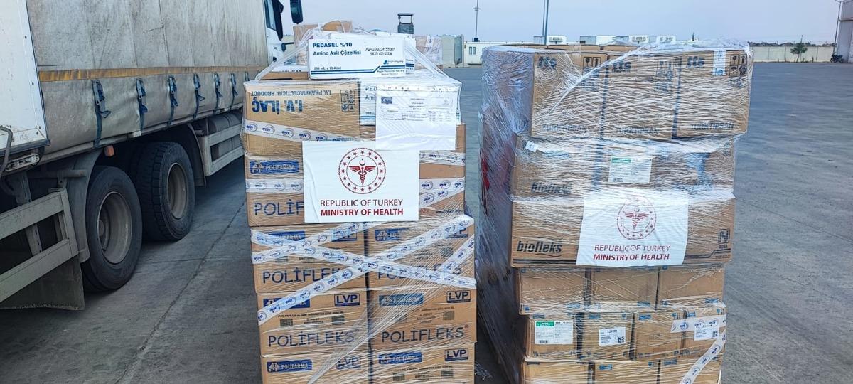 T&uuml;rkiye&rsquo;den İran&rsquo;a tıbbi yardım sevkiyatı! Bakanlık detayları paylaştı 1