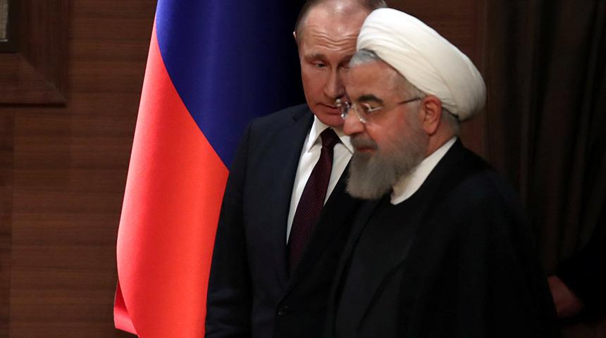 Rusya ve İran arasında kritik görüşme! Putin İran Cumhurbaşkanı Ruhani'yi aradı