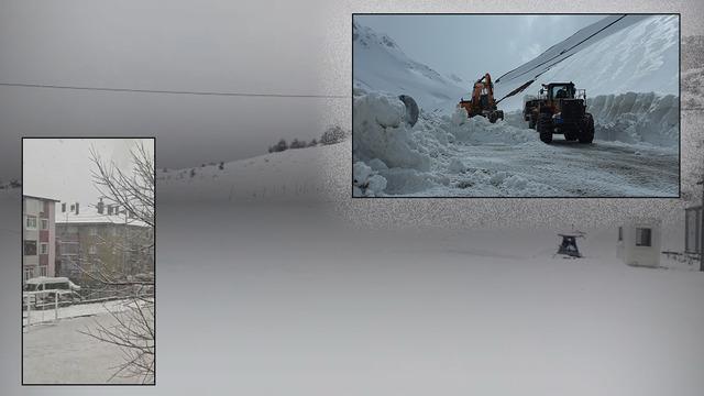 Nisan ayında kar sürprizi! Birçok ilimiz beyaza büründü: İşte yurttan kartpostallık görüntüler!