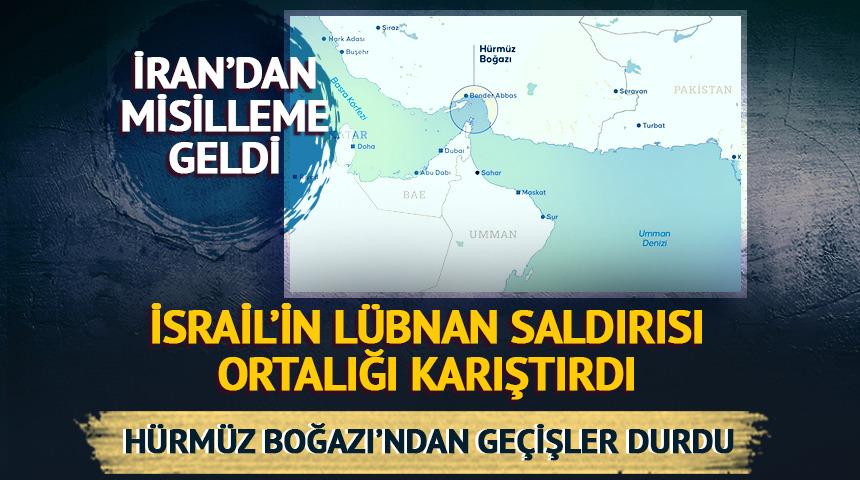 İsrail'in L&uuml;bnan saldırısı ortalığı karıştırdı! İran misilleme geldi