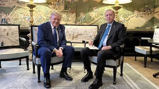 Cumhurbaşkanı Erdoğan, ABD Başkanı Trump ile görüştü