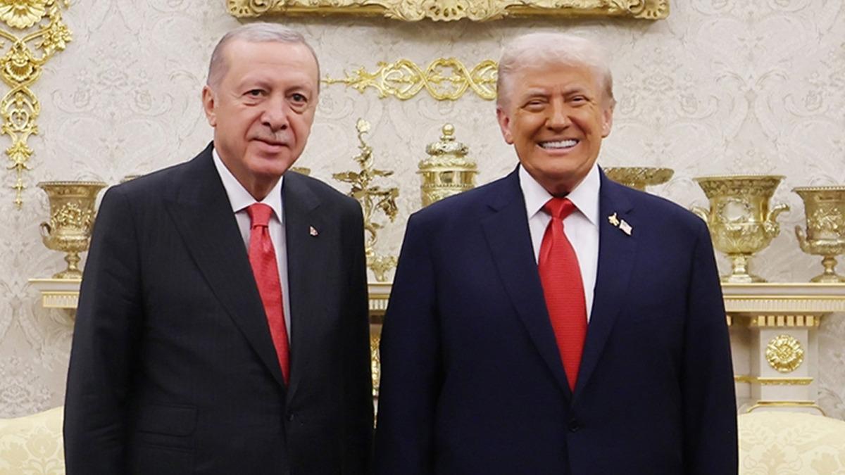 Cumhurbaşkanı Erdoğan, ABD Başkanı Trump ile görüştü 1