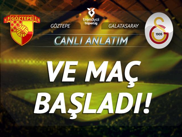 CANLI | G&ouml;ztepe - Galatasaray Canlı Ma&ccedil; Anlatımı