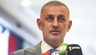 TFF Başkanı Hacıosmanoğlu'ndan İ&ccedil;işleri Bakanı Mustafa &Ccedil;ift&ccedil;i'ye ziyaret