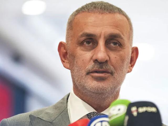 TFF Başkanı Hacıosmanoğlu'ndan İ&ccedil;işleri Bakanı Mustafa &Ccedil;ift&ccedil;i'ye ziyaret