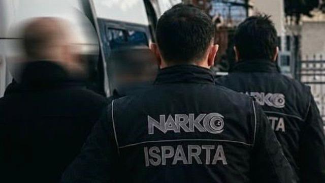 Isparta’da uyuşturucu operasyonunda 2 şüpheli tutuklandı