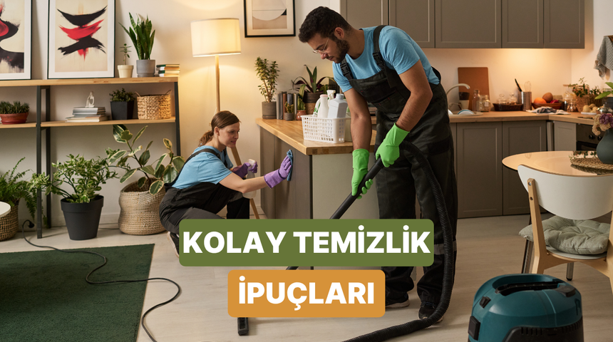 "Bunu daha &ouml;nce neden d&uuml;ş&uuml;nmedim" dedirtecek 10 temizlik hilesi