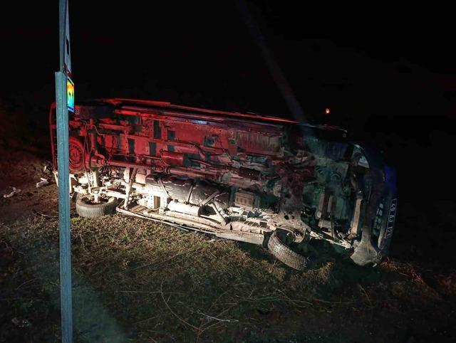 Muş’ta ambulansı devrildi: 5 yaralı 1