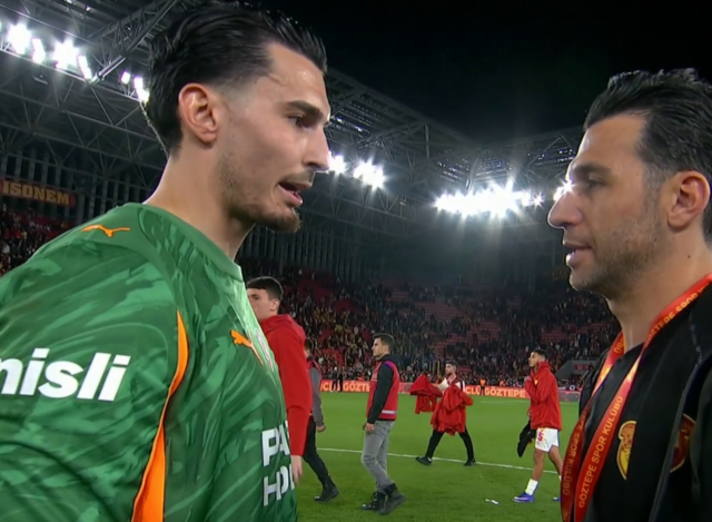 Ekrana yansıdı! Uğurcan Çakır'dan maç sonu damga vuran sözler