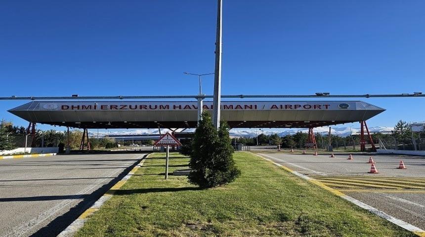 Mart ayında Erzurum Havalimanı&rsquo;nda 112 bin 626 yolcuya hizmet verildi