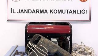 Bilecik&rsquo;te ka&ccedil;ak kazı operasyonu: 2 ş&uuml;pheli yakalandı