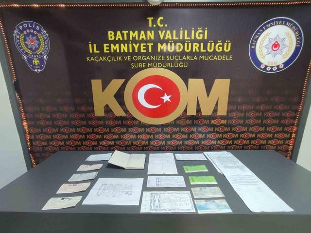 Batman&rsquo;da tefecilik operasyonu: 8 ş&uuml;pheli g&ouml;zaltına alındı 1