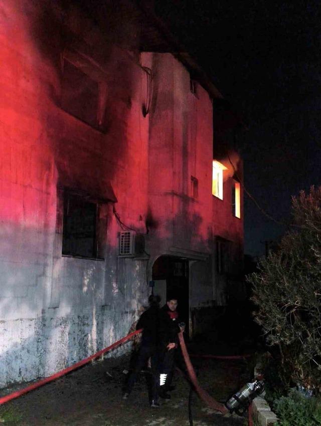 Reyhanlı’da ev yangını 2