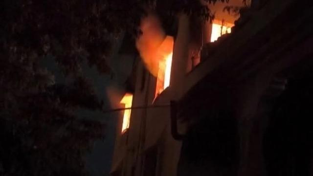 Reyhanlı’da ev yangını