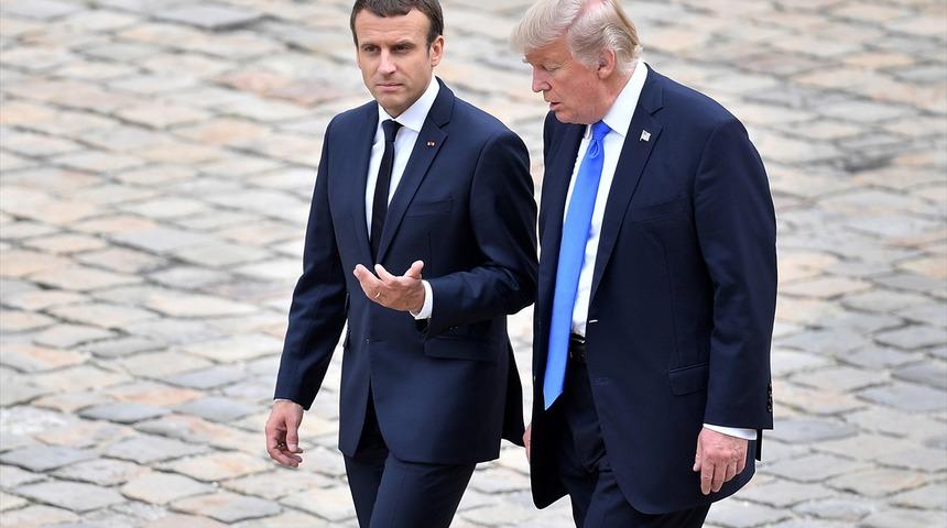 Macron'dan operasyon yorumu: Türkiye ve Rusya'nın arasını açtık