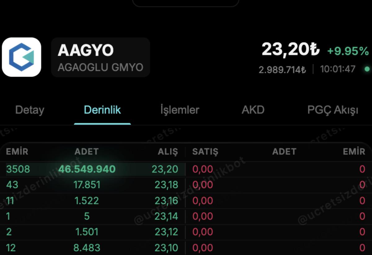 BIST&rsquo;te AAGYO İlk G&uuml;n&uuml;nde Tavan Fiyata Ulaştı, G&ouml;rsel 1
