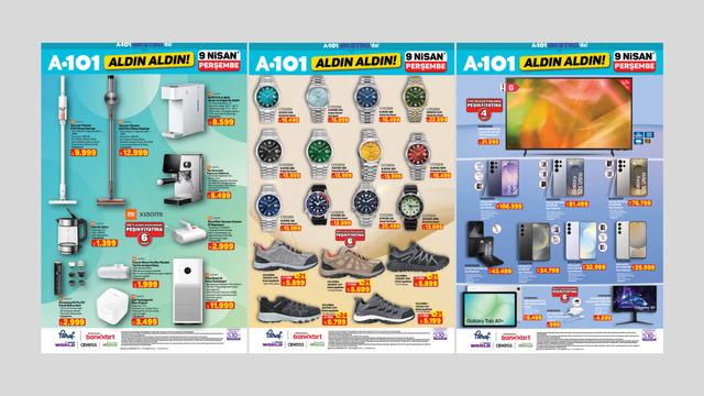 A101'e Columbia ayakkabı geliyor! 9 Nisan 2026 A101 katalog yayınlandı