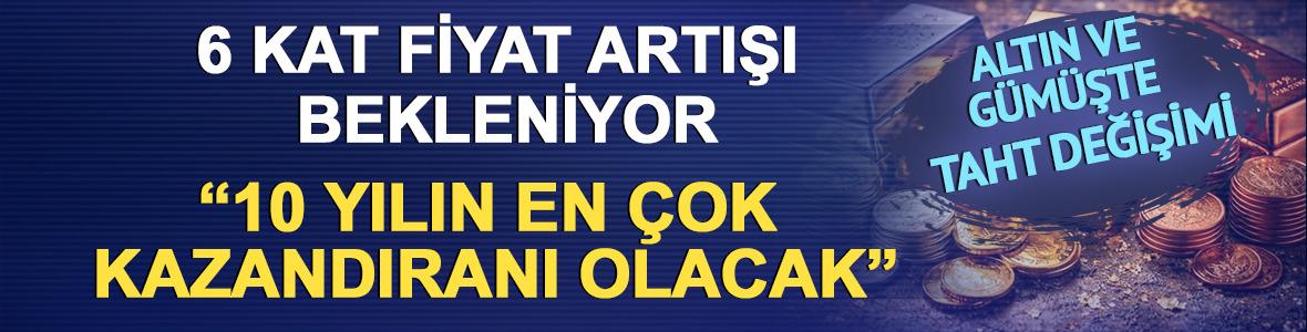 Altın ve g&uuml;m&uuml;şte taht değişimi: Bakırda 6 kat artış bekleniyor 