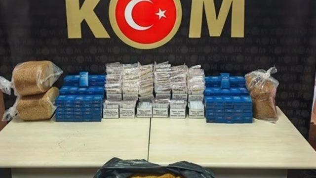 Bilecik’te 17 bin 320 adet doldurulmuş makaron ele geçirildi