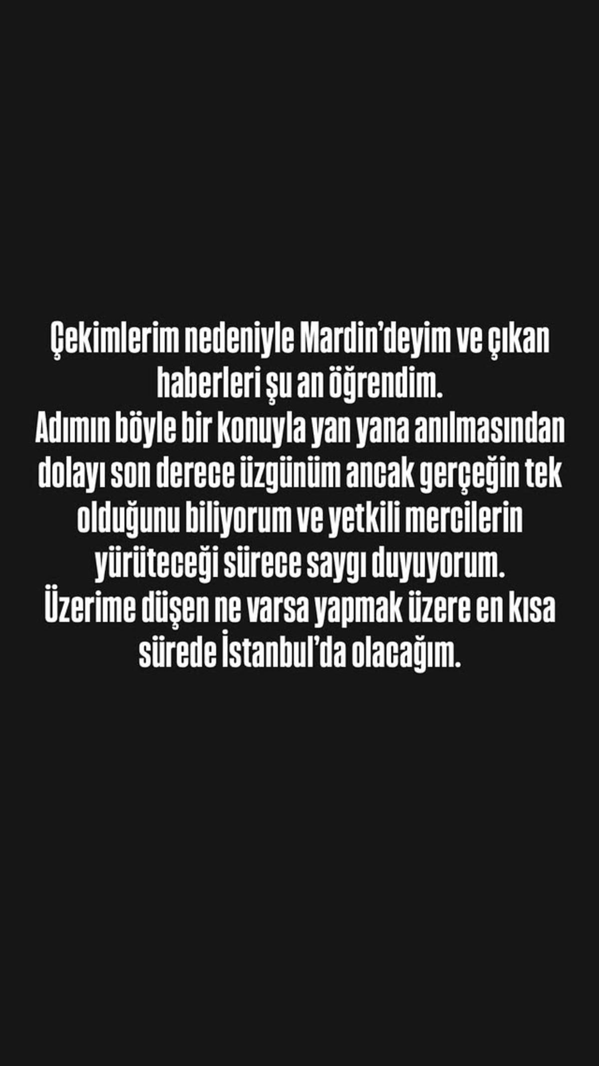 G&ouml;zaltı kararı verildi! Uzak Şehir in Alya sı Sinem &Uuml;nsal dan jet a&ccedil;ıklama  2