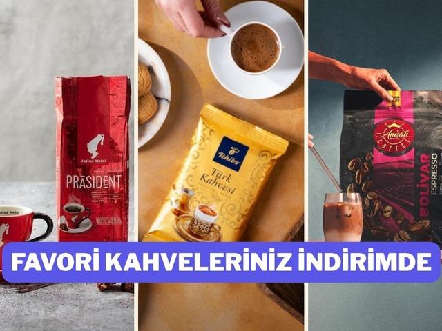 En sevilen kahve markalarında b&uuml;y&uuml;k indirimler başladı!