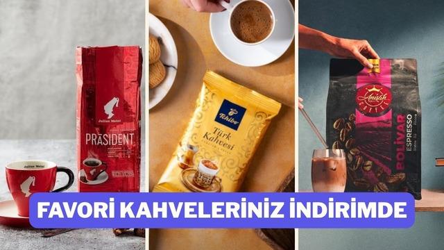 En sevilen kahve markalarında büyük indirimler başladı!