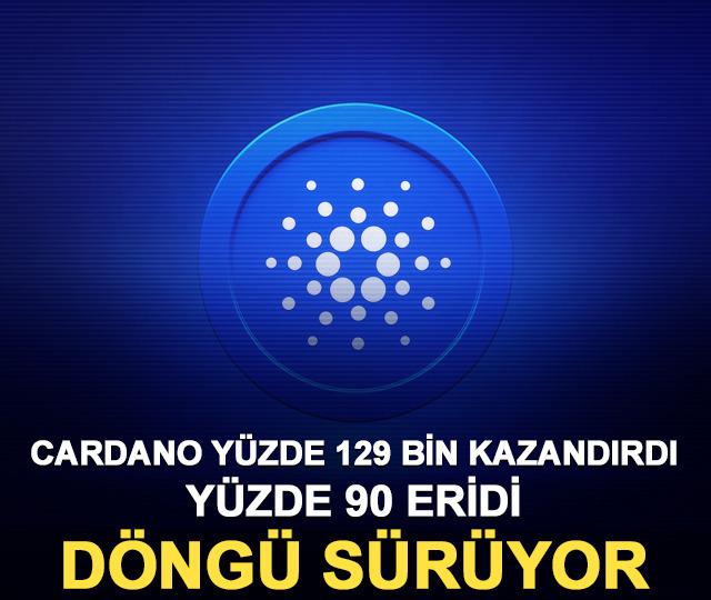 Cardano Yüzde 129.000 Kazandırdı, Yüzde 90 Eridi: Döngü Sürüyor