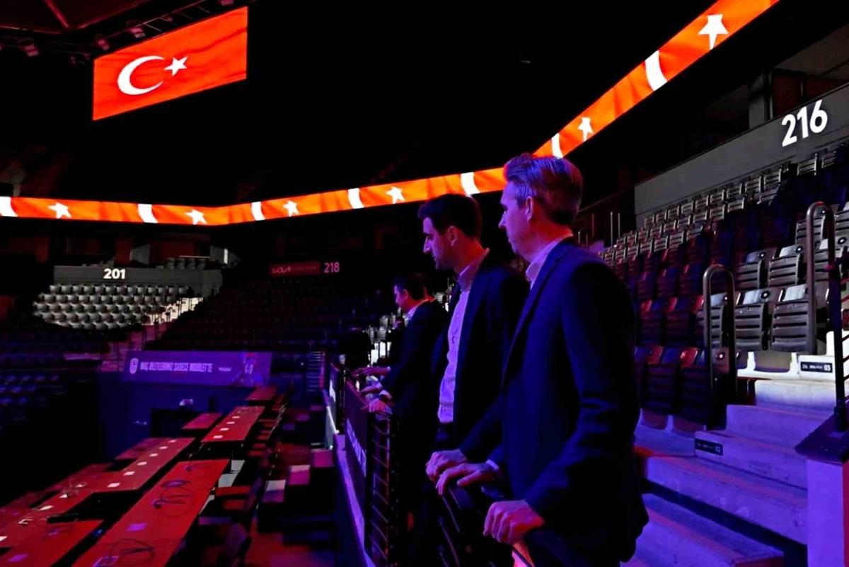 NBA Avrupa Heyeti, Basketbol Gelişim Merkezi&rsquo;ni ziyaret etti 2