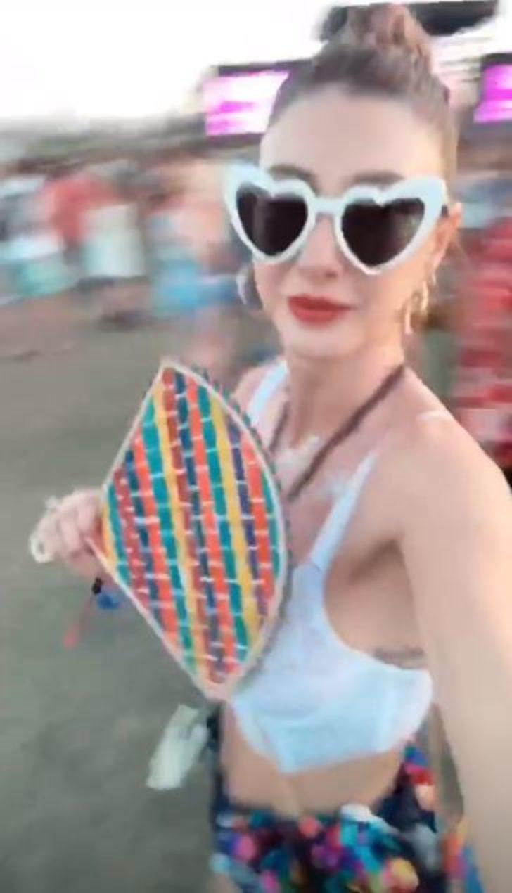 Şeyma Subaşı'nın festival tarzı!  G4