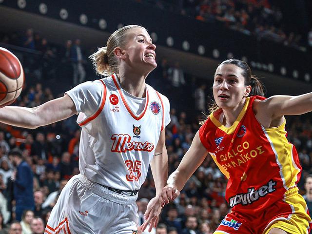 FIBA Kadınlar Avrupa Kupası&rsquo;nda şampiyon &Ccedil;İMSA &Ccedil;BK Mersin