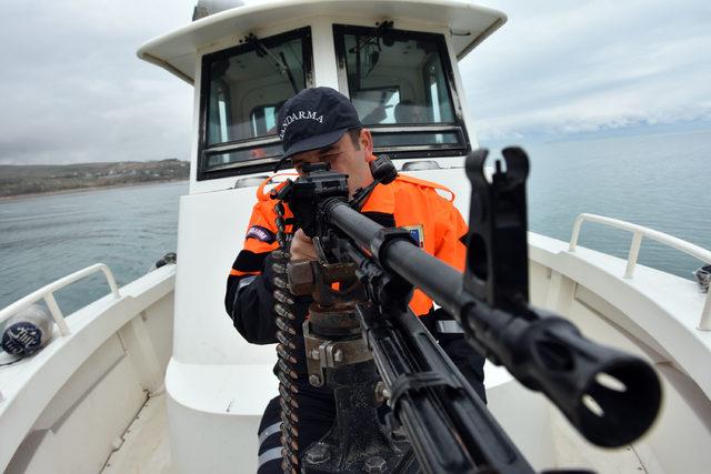 İnci kefalini jandarma koruyor