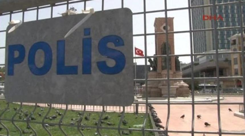 CHP'nin oturma eylemi çağrısı öncesi Taksim'de polis ablukası