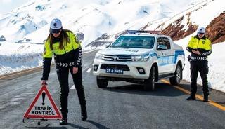 Erzurum kent merkezinde bir ayda 106  trafik kazası