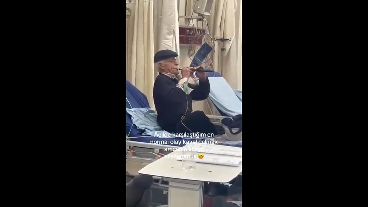 Acile giden adam bir anda kaval &ccedil;almaya başladı! Sebebi şaşırttı 2