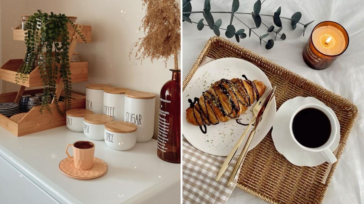 Kahve k&ouml;şenizi Instagram fenomenlerinin mutfakları gibi şık g&ouml;sterecek ufak t&uuml;yolar 7