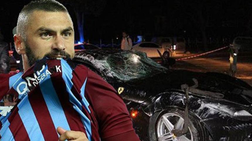 Burak Yılmaz'ın kaza yaptığı sırada alkollü olmadığı ortaya çıktı