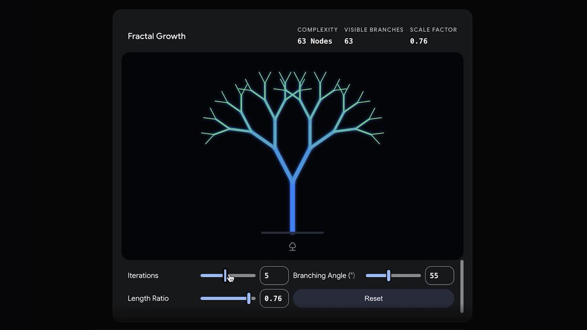 Gemini uygulaması artık interaktif simülasyonlar üretebiliyor
